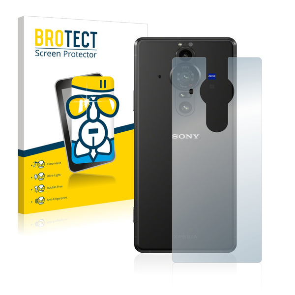 BROTECT AirGlass Glass Screen Protector for Sony Xperia Pro-I (Back)