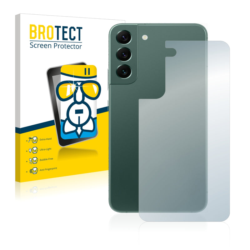 BROTECT AirGlass Glass Screen Protector for Samsung Galaxy S22 Plus 5G (Back)