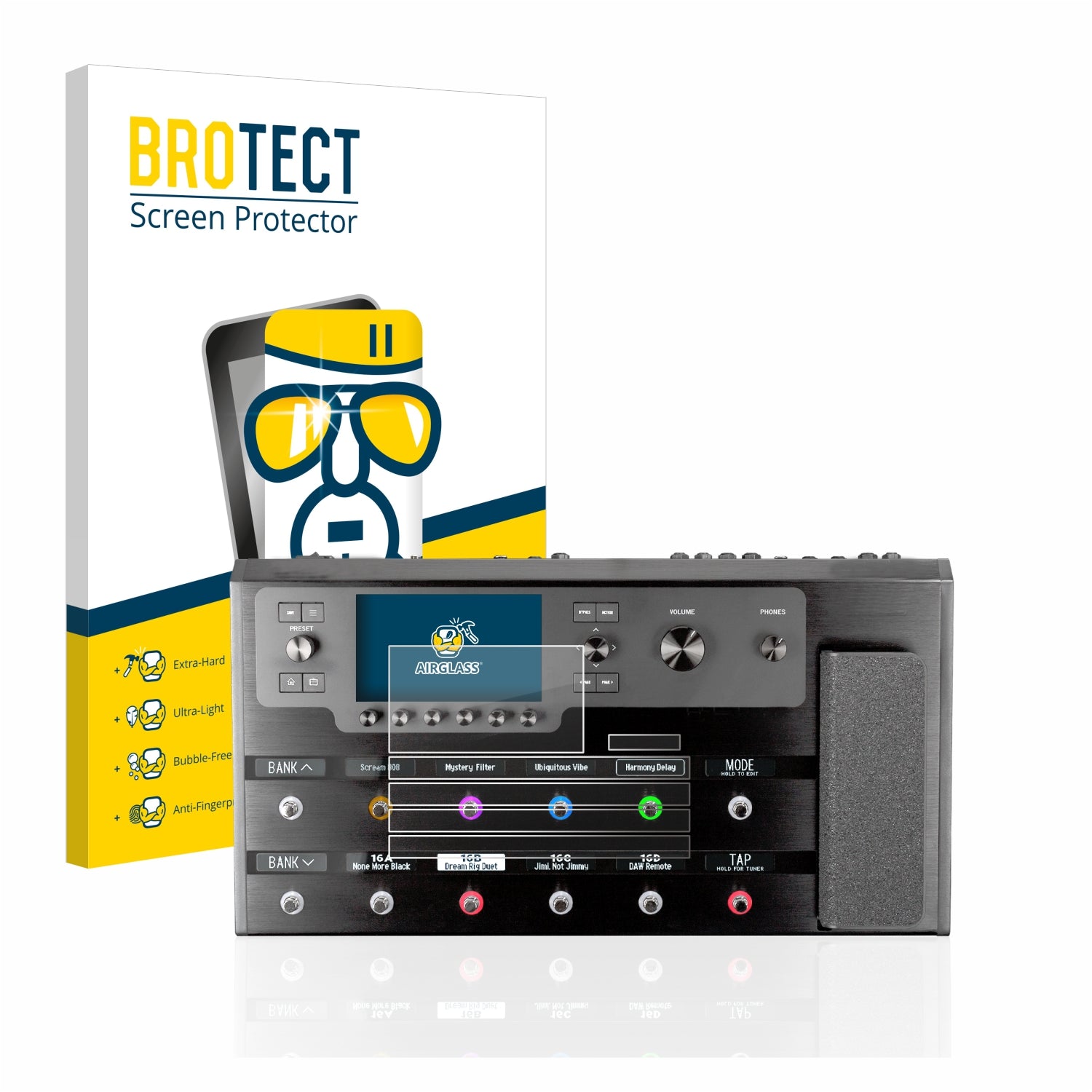 Screen Protectors for Line 6 Helix Floor - ScreenShield