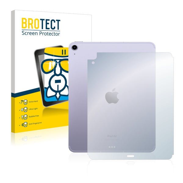 BROTECT AirGlass Glass Screen Protector for Apple iPad Air 5 WiFi Cellular 2022 (Back, 5th generation)