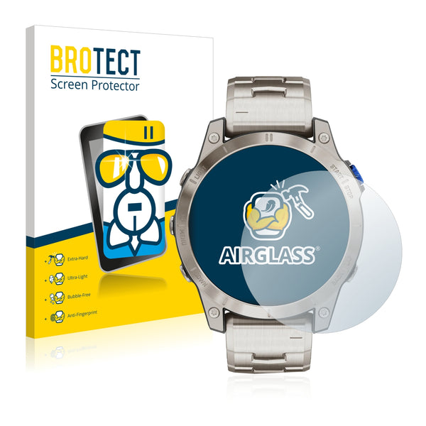 BROTECT AirGlass Glass Screen Protector for Garmin D2 Mach 1