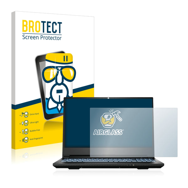 BROTECT AirGlass Glass Screen Protector for Medion Erazer Deputy P25