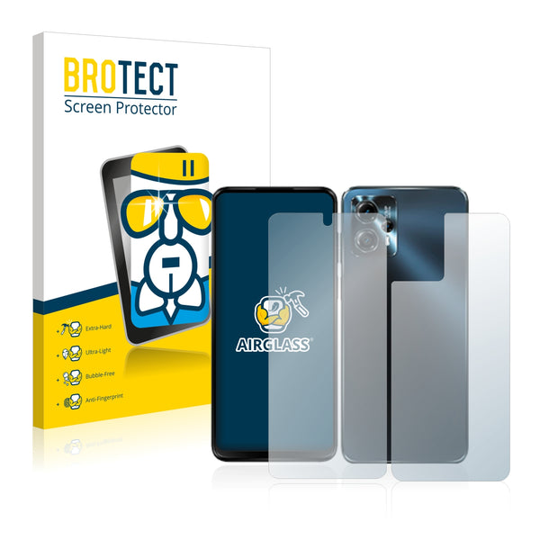 Nano Glass Screen Protector for Motorola Moto G13 (Front & Back)