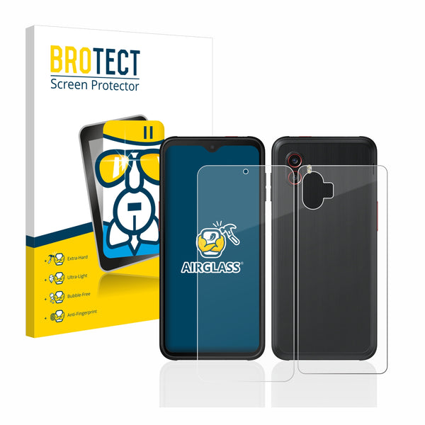 Nano Glass Screen Protector for Samsung Galaxy Xcover 6 Pro Enterprise Edition (Front & Back)