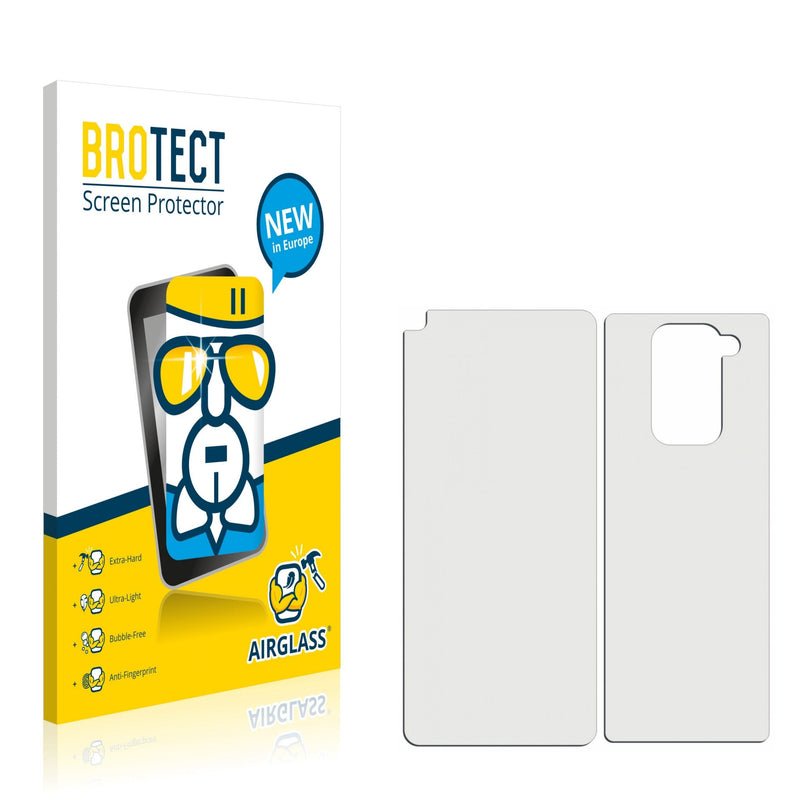 BROTECT AirGlass Glass Screen Protector for Xiaomi Redmi Note 9 (Front + Back)