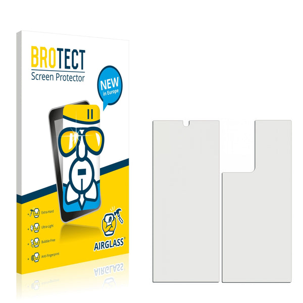 BROTECT AirGlass Glass Screen Protector for Samsung Galaxy Note 20 Ultra (Front + Back)
