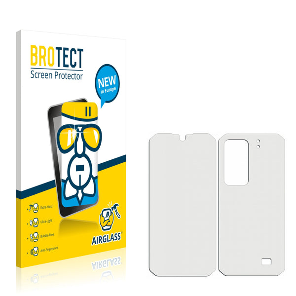 BROTECT AirGlass Glass Screen Protector for Ulefone Armor 11T 5G (Front + Back)
