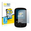 3x BROTECT AirGlass Glass Screen Protector for SanDisk Sansa Clip Sport