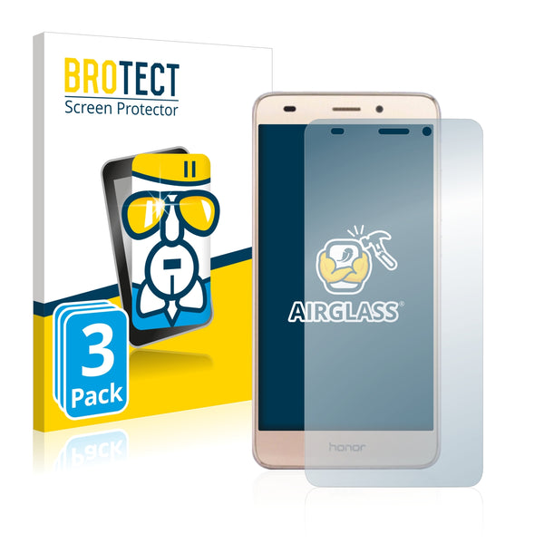 3x BROTECT AirGlass Glass Screen Protector for Honor 5c