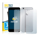 3x BROTECT AirGlass Glass Screen Protector for Apple iPhone 6S (Front + Back)