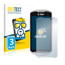 3x BROTECT AirGlass Glass Screen Protector for Zebra TC51