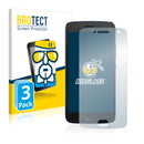 3x BROTECT AirGlass Glass Screen Protector for Lenovo Moto G5 Plus