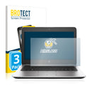 3x BROTECT AirGlass Glass Screen Protector for HP EliteBook 820 G4