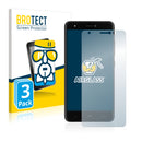 3x BROTECT AirGlass Glass Screen Protector for BQ Aquaris X