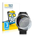 3x BROTECT AirGlass Glass Screen Protector for Garmin vivoactive 3