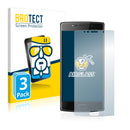 3x BROTECT AirGlass Glass Screen Protector for Doogee BL7000