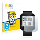 3x BROTECT AirGlass Glass Screen Protector for Garmin Forerunner 30