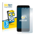 3x BROTECT AirGlass Glass Screen Protector for BQ Aquaris V