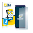 3x BROTECT AirGlass Glass Screen Protector for Doogee Mix 2