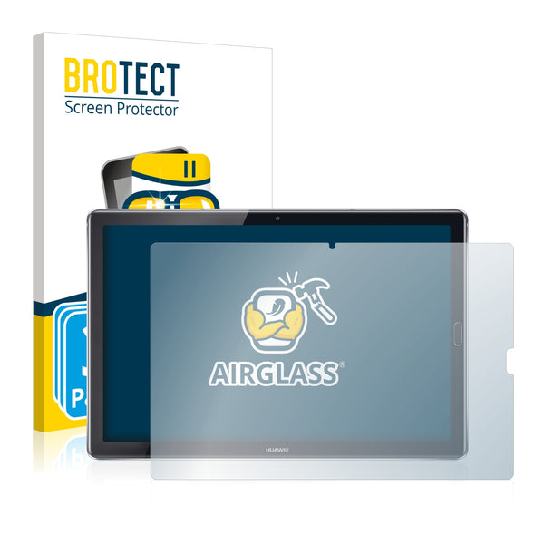 3x BROTECT AirGlass Glass Screen Protector for Huawei MediaPad M5 10.8