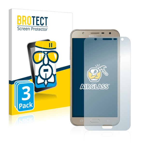 3x BROTECT AirGlass Glass Screen Protector for Samsung Galaxy J7 Core