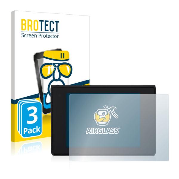 3x BROTECT AirGlass Glass Screen Protector for Impulse Evo Smart Compact (E-Bike Display)