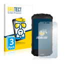 3x BROTECT AirGlass Glass Screen Protector for Doogee S60 Lite