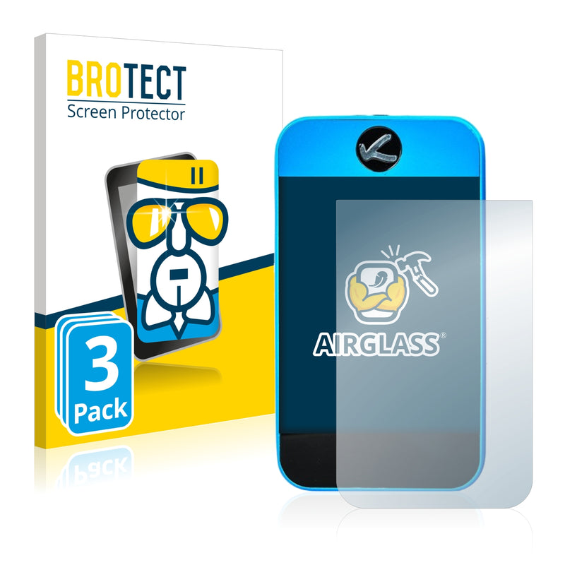 3x BROTECT AirGlass Glass Screen Protector for Kangertech Pollex