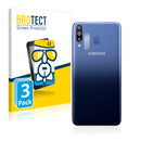 3x BROTECT AirGlass Glass Screen Protector for Samsung Galaxy M30 (Camera)