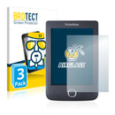 3x BROTECT AirGlass Glass Screen Protector for PocketBook Basic 3