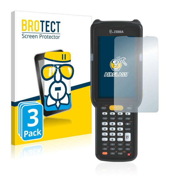 Protector De Pantalla De Cristal BROTECT Para Zebra TC73 - Pack De 3 Unidades, Dureza 9H, Antiarañazos Y Antirreflejos