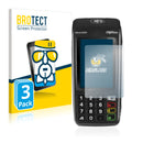 3x BROTECT AirGlass Glass Screen Protector for Ingenico Move/5000