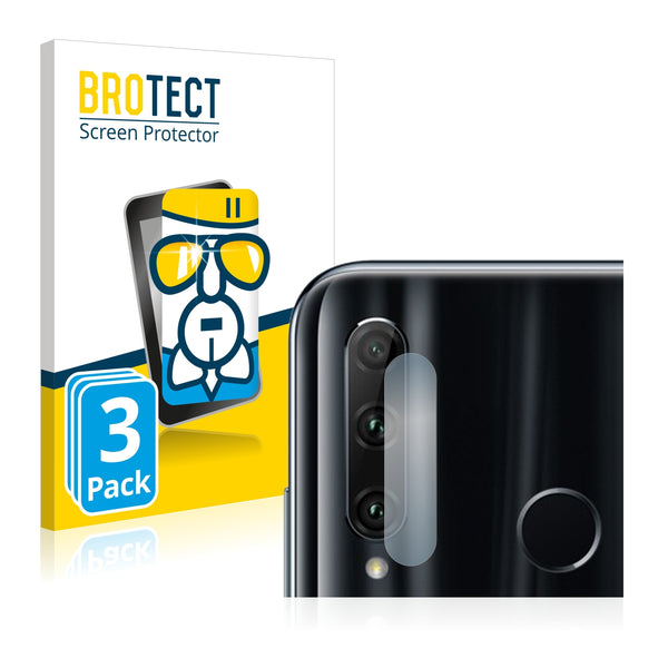 3x BROTECT AirGlass Glass Screen Protector for Honor 20 Lite (Camera)
