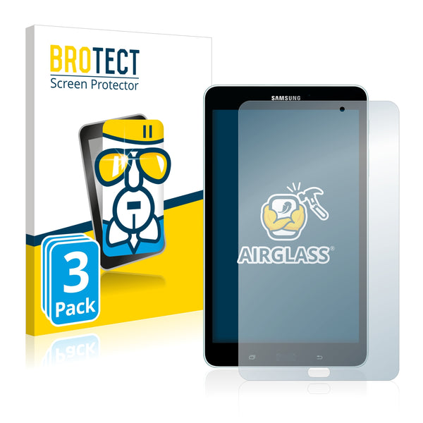 3x BROTECT AirGlass Glass Screen Protector for Samsung Galaxy Tab A 8.0 WiFi 2017