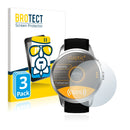 3x BROTECT AirGlass Glass Screen Protector for Claptic Smartwatch