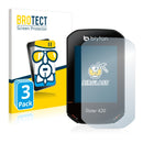 3x BROTECT AirGlass Glass Screen Protector for Bryton Rider 420