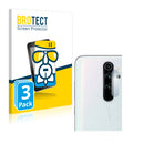 3x BROTECT AirGlass Glass Screen Protector for Xiaomi Redmi Note 8 Pro (Camera)