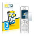 3x BROTECT AirGlass Glass Screen Protector for AVM Fritz!Fon C6