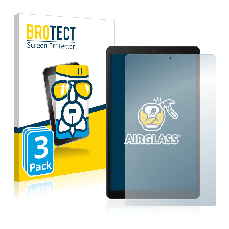 3x BROTECT AirGlass Glass Screen Protector for Samsung Galaxy Tab A 10.1 2019 LTE