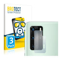 3x BROTECT AirGlass Glass Screen Protector for Huawei P40 Pro (Camera)