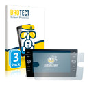 3x BROTECT AirGlass Glass Screen Protector for Volkswagen Golf GTE 2017 Discover Media 8 2017-2019