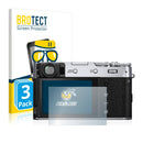 3x BROTECT AirGlass Glass Screen Protector for FujiFilm X100V