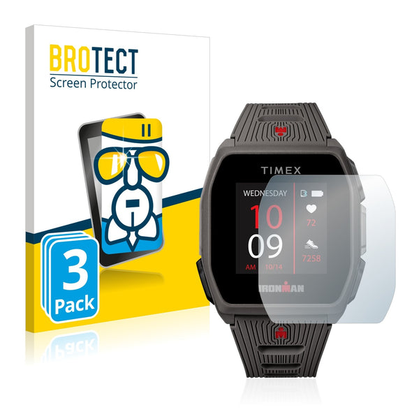 3x BROTECT AirGlass Glass Screen Protector for Timex Ironman R300