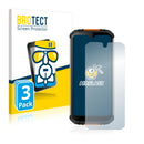 3x BROTECT AirGlass Glass Screen Protector for Oukitel WP6