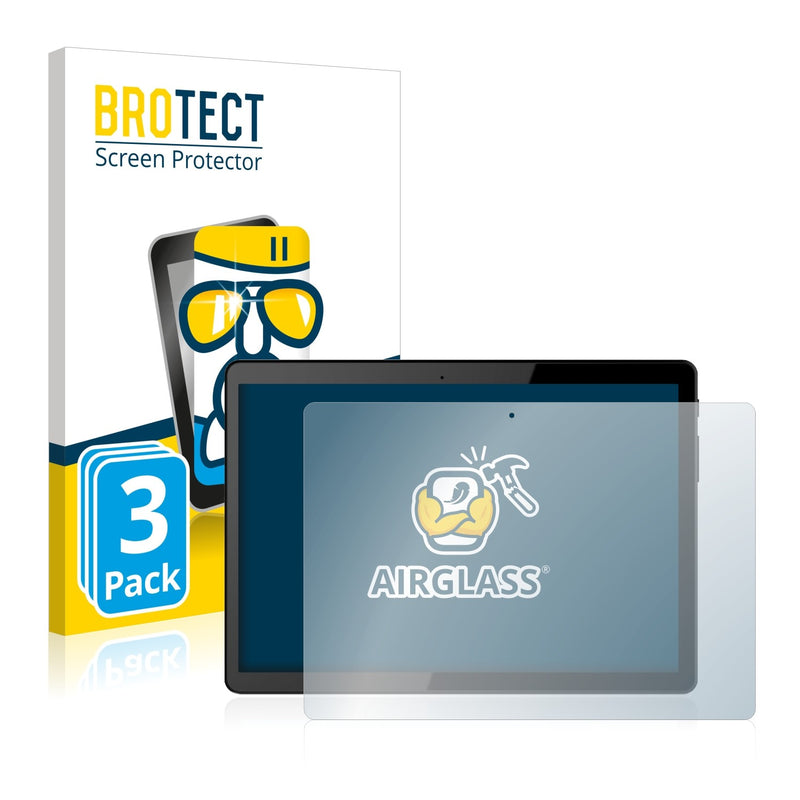3x BROTECT AirGlass Glass Screen Protector for Blaupunkt Atlantis A10.303