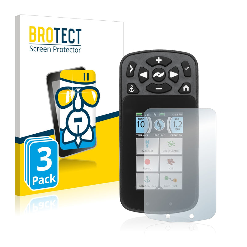 Piolet Screen 3x Nano Glass Screen Protector for Minn Kota I-Pilot Link - ScreenShield