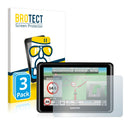 3x BROTECT AirGlass Glass Screen Protector for Snooper Truckmate S6900