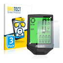 3x BROTECT AirGlass Glass Screen Protector for Prunus Bike Computer