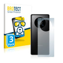 3x BROTECT AirGlass Glass Screen Protector for Huawei Mate 40E (Back)