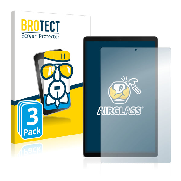 3x BROTECT AirGlass Glass Screen Protector for Lenovo Nook 10